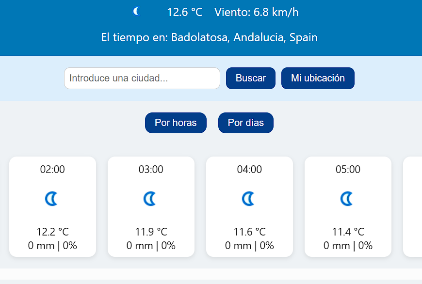 Web del Tiempo
